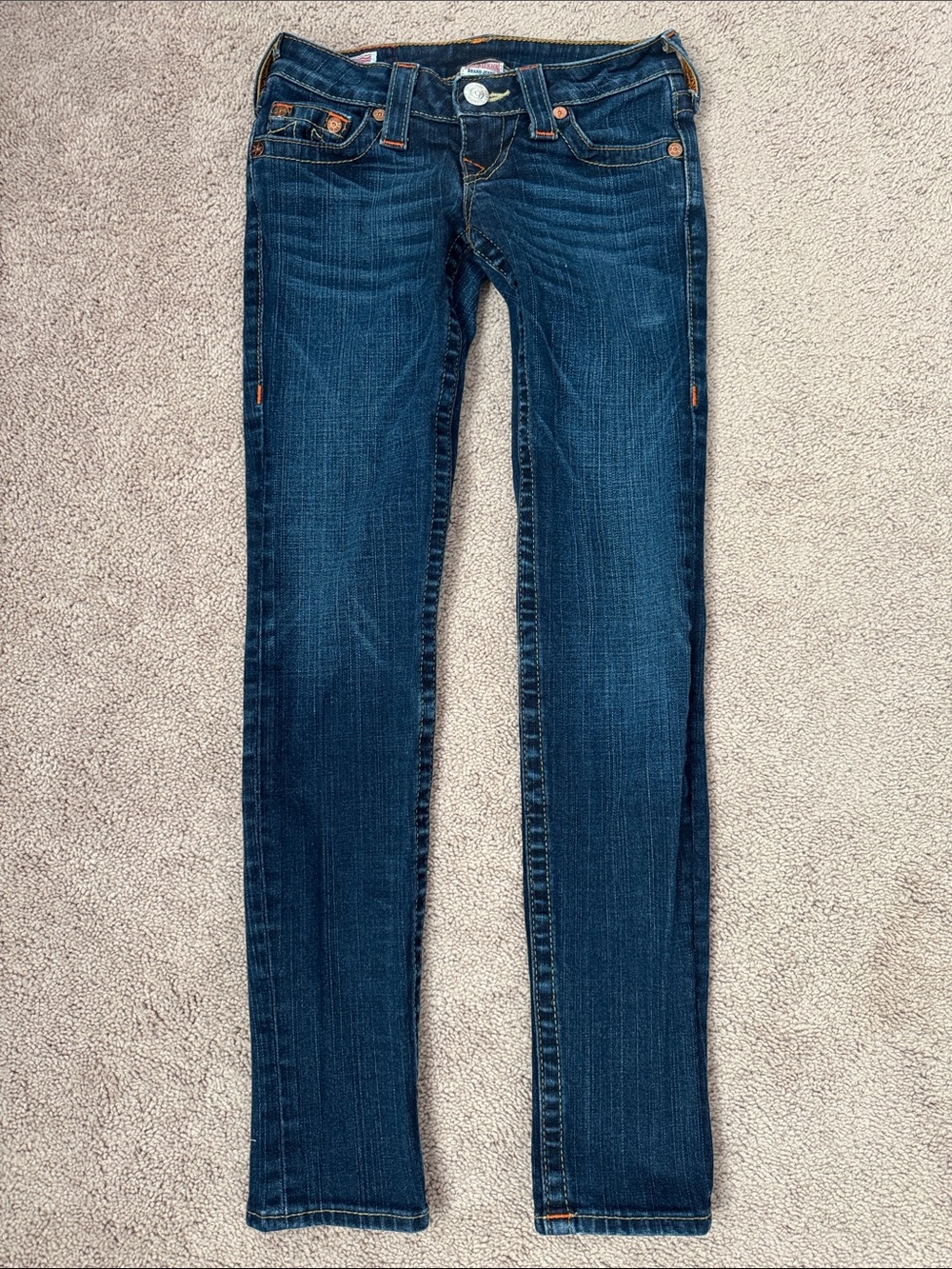 True Religion Stella Skinny Jeans Size 23